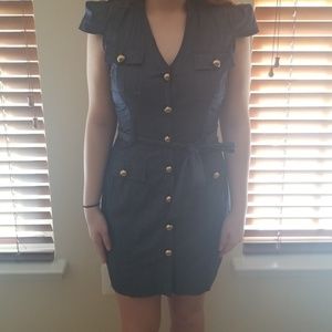 Express short sleeve mini dress
